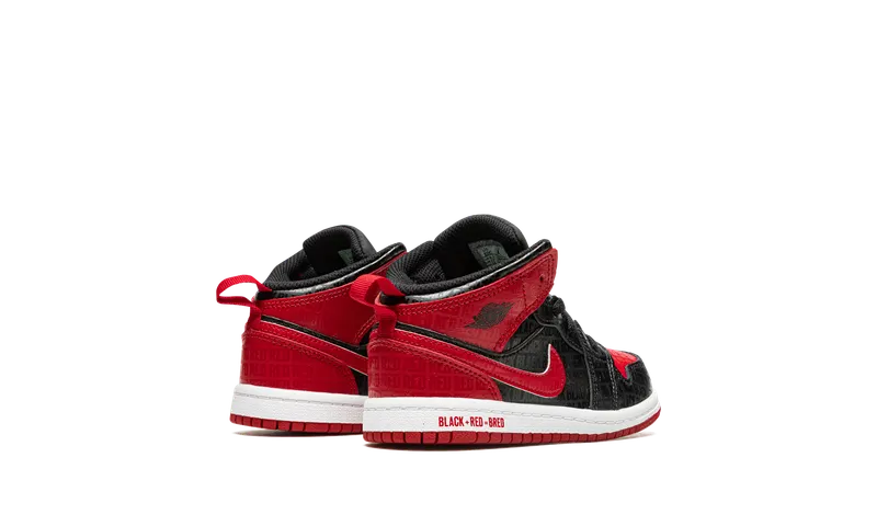 Jordan 1 Mid SS TD “Bred” (DM9649-001)