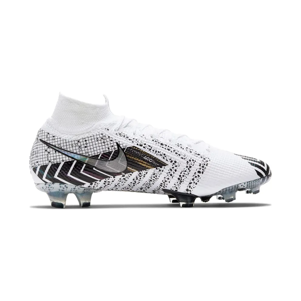 Nike Mercurial Superfly 7 Elite MDS FG White White/Black/White (BQ5469-110)