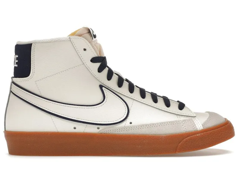 Nike Blazer Mid 77 PRM Sail Navy Gum (DQ7672-100)