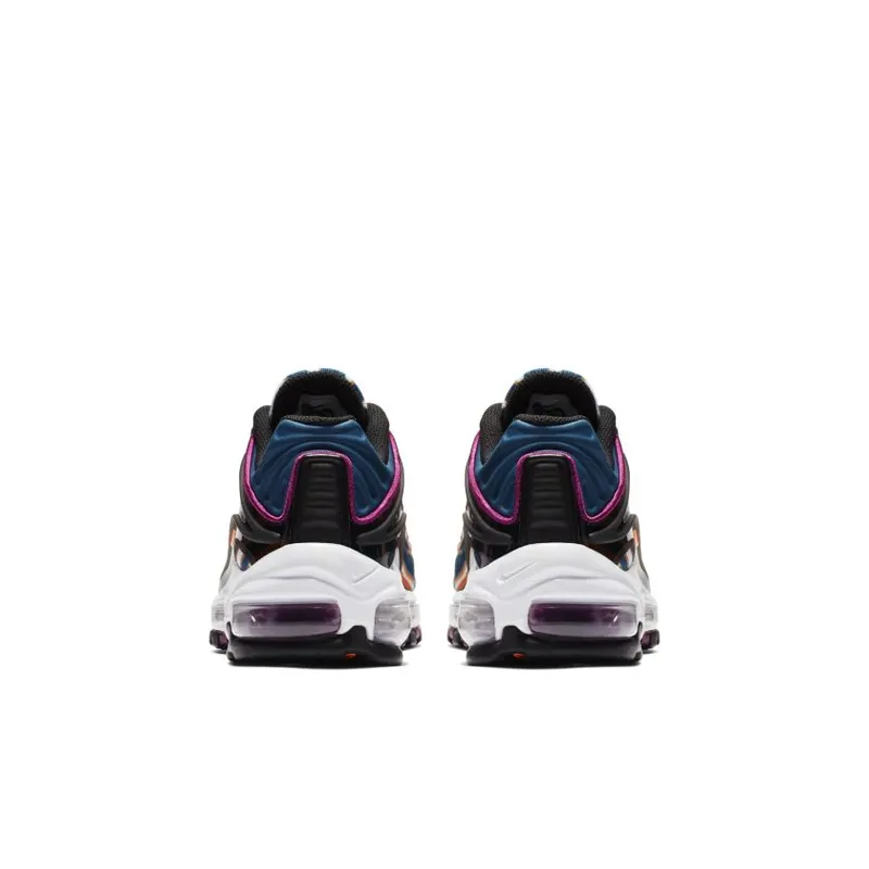 Nike Air Max Deluxe Blue Force (GS) Cool Grey/Total Orange-Blue Force-Black-Bright Grape-Cobalt Tint (AR0115-002)