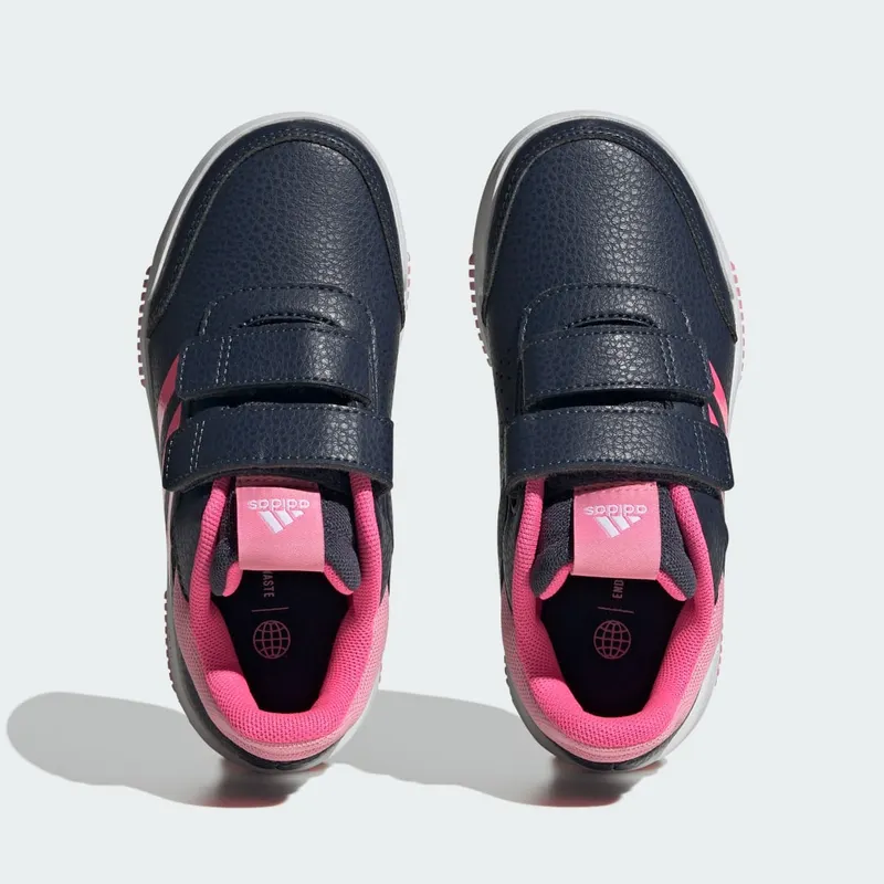 Adidas Tensaur Hook and Loop Shadow Navy / Lucid Pink / Bliss Pink (ID2308)
