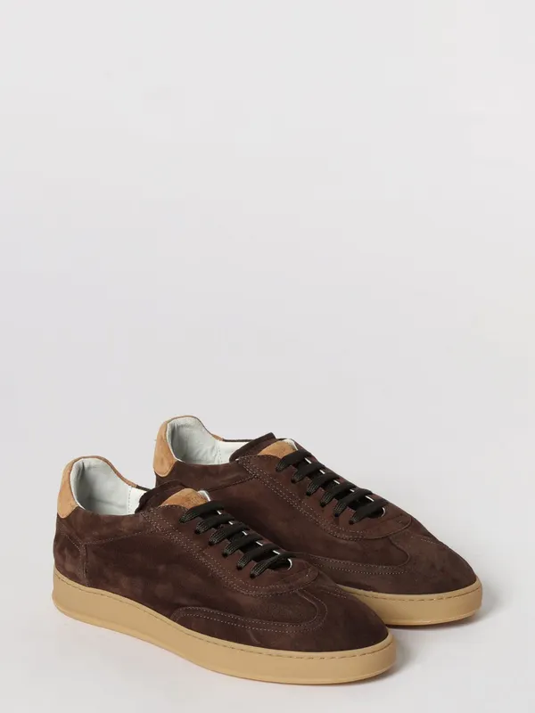 Soldini Akira Suede Sneakers Dark (AKIRAAMALFIBRWTFY)