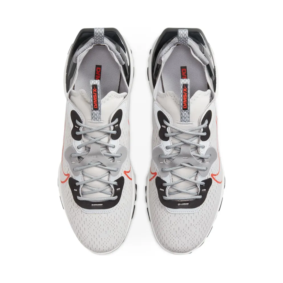 Nike React Visionen for Men Grey – “Grey Fog / Sail / Light Smoke Grey / Team Orange” (DR8611-001)