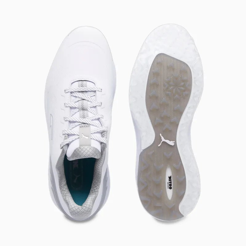 Puma Alphacat Nitro Golf Shoes Silver/Grey/White (378692-03)