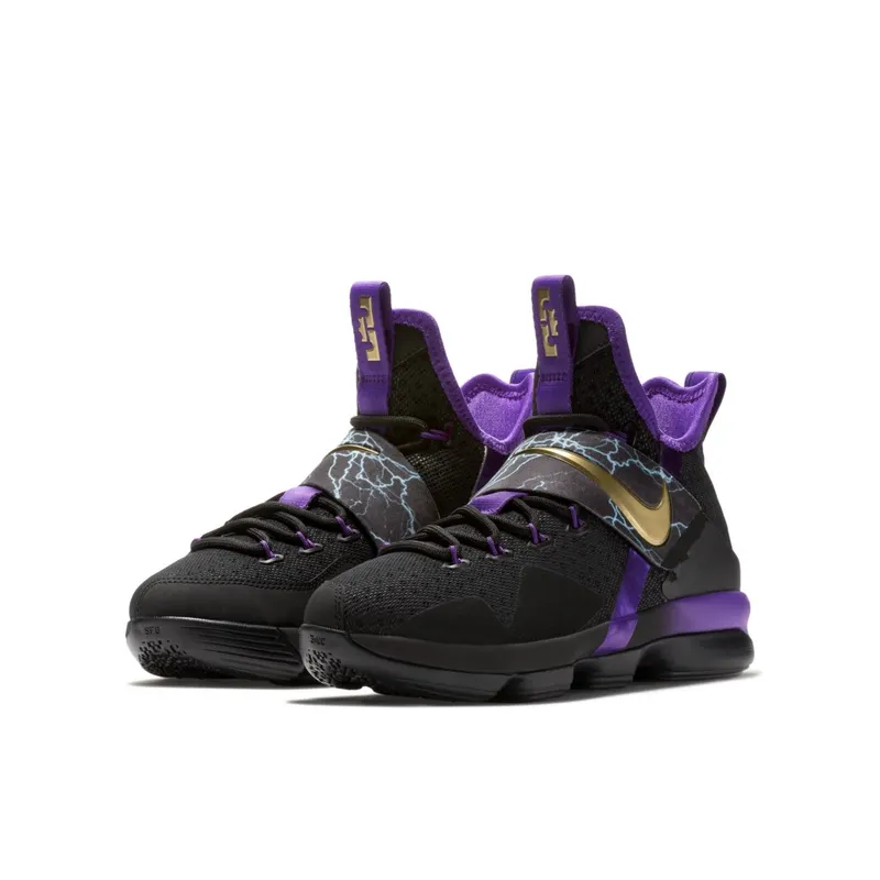 Nike  LeBron 14 The Undertaker (GS) Hyper Grape/Metallic Gold-Black (AA3258-590)