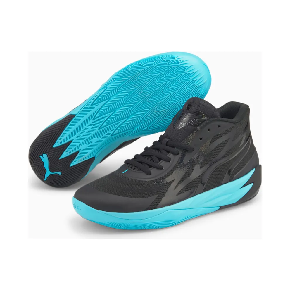 Puma MB.02 Phenom Basketball Shoes Black/Blue (377644-01)