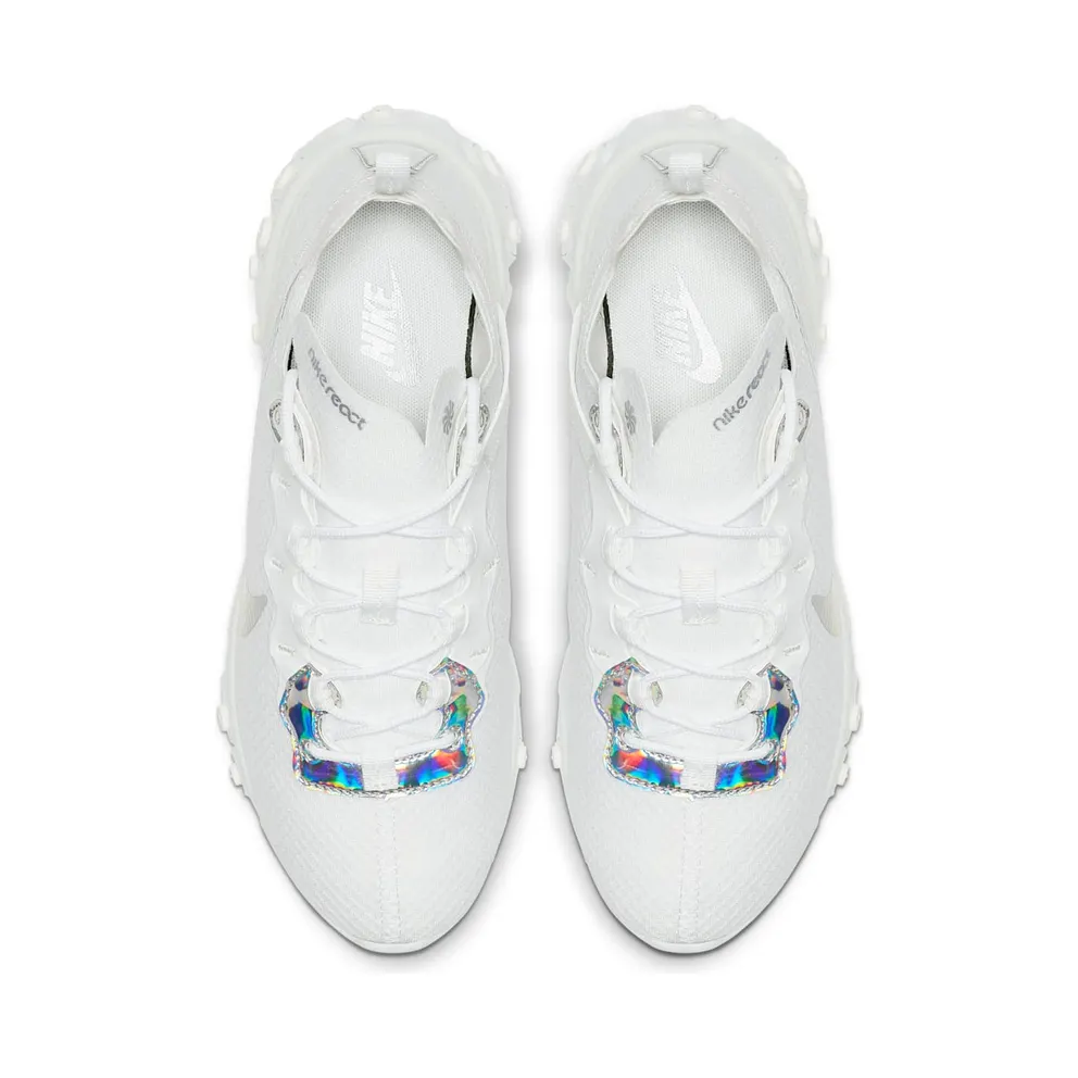 Nike React Element 55 ‘White Iridescent’ (2019) (CN0147-100)