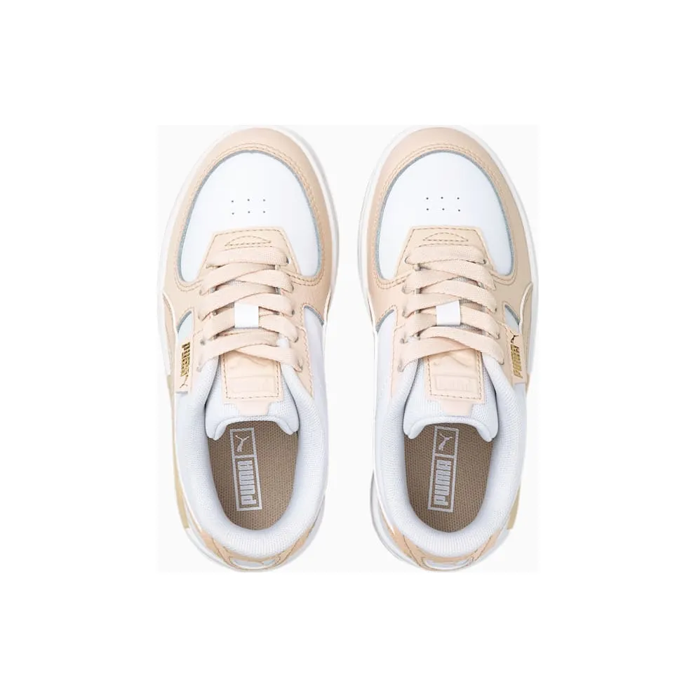 PUMA Cali Dream Lth Kids’ White/Shifting Sand (385675-01)