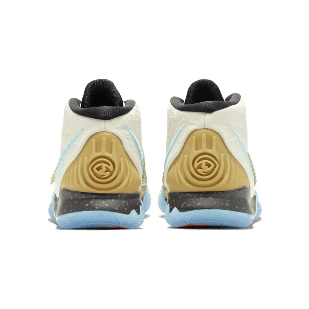 Nike Kyrie 6 Concepts Golden Mummy (GS) Sand/Teal-Metallic Gold (CV5572-149)