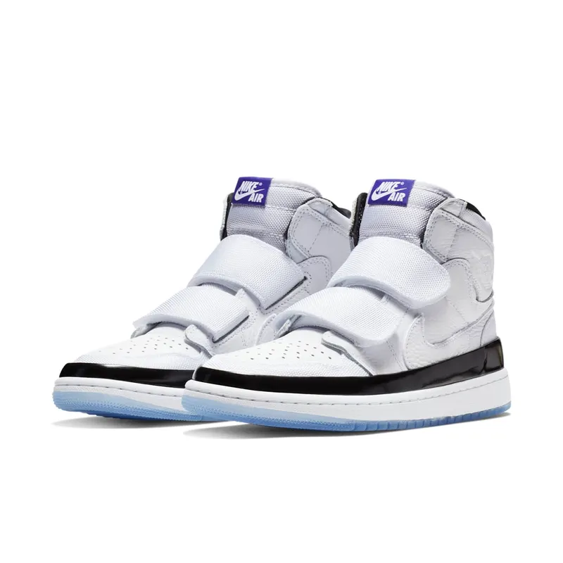Jordan 1 Retro High Double Strap Concord White/Black-Dark Concord (AQ7924-107)