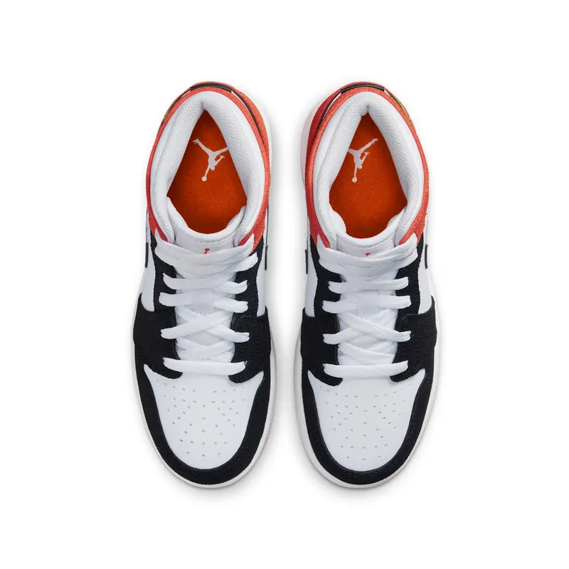Air Jordan 1 Mid GS “Basketball Blossom” (DQ8390-100)