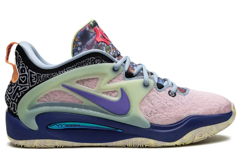 Nike KD 15 What The sneakers – Paars (FN8010)