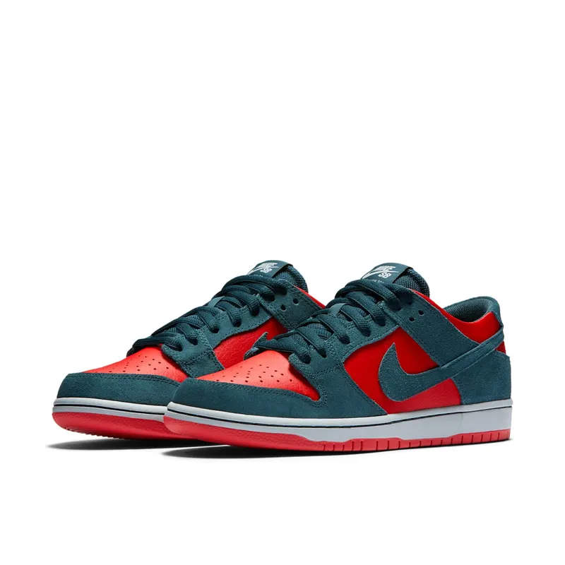 Nike Dunk SB Low Reverse Shark Team Red/Nightshade-White (854866-336)