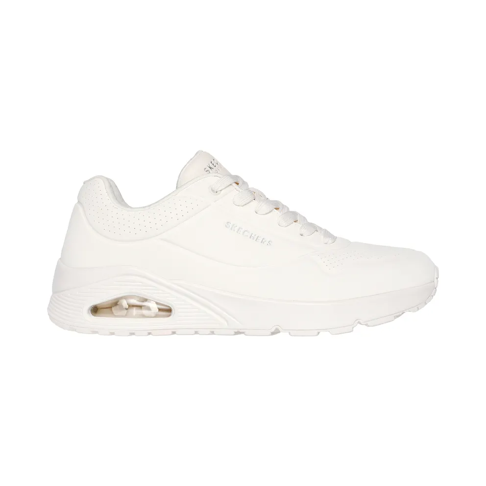 Skechers Uno – Stand On Air – Winter White (52458 WWHT)