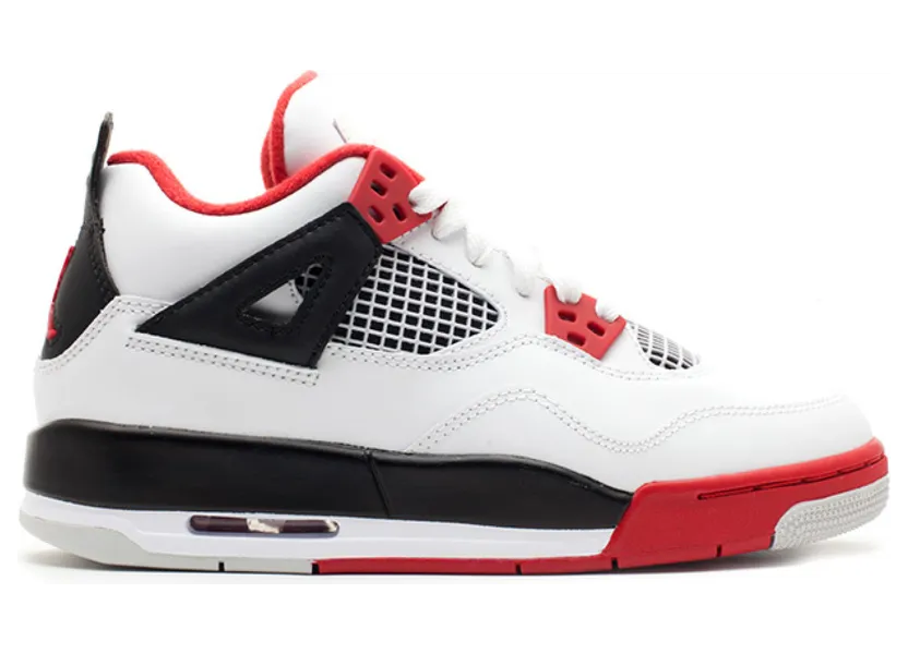 Air Jordan 4 Retro GS Fire Red (408452-110)