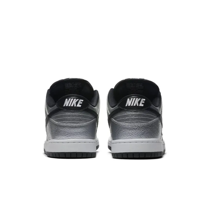 Nike Dunk SB Low Cold Pizza Metallic Silver/White-Black (313170-024)