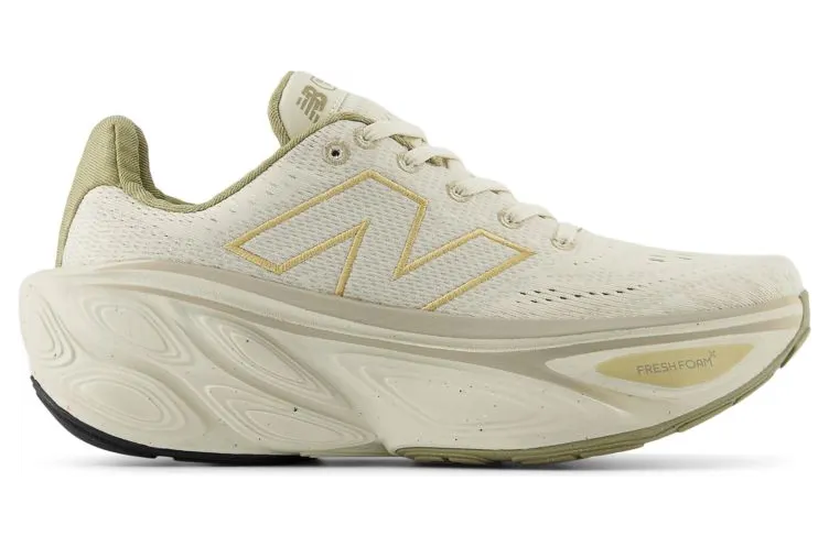 New Balance Fresh Foam X More v5 Linen Stoneware Gold Metallic (WMORHL5)
