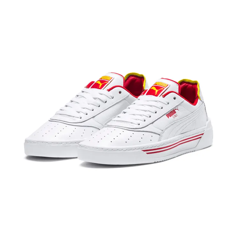 Puma Cali-0 Drive Thru White/Red-Yellow (369472-01)