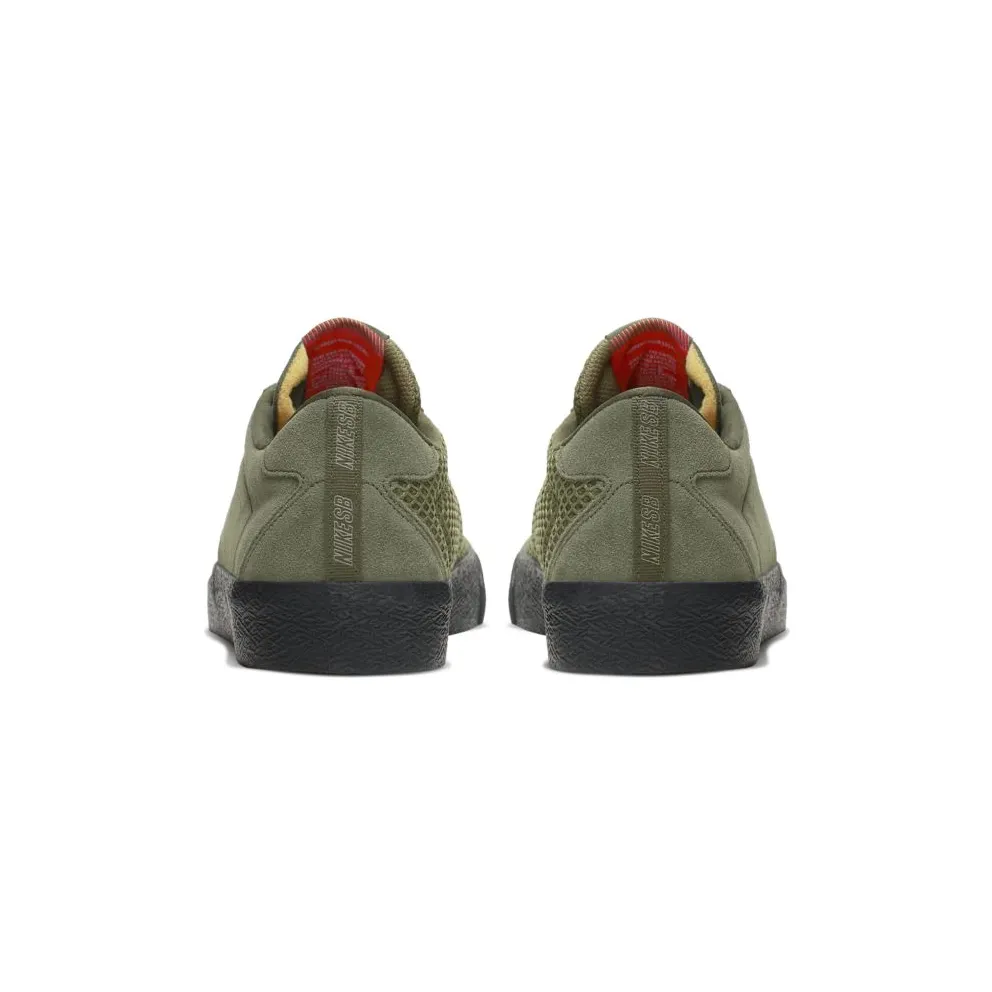 Nike SB Bruin ISO Ishod Wair Sequoia Sequoia/Medium Olive-Safety Orange (CN8827-300)