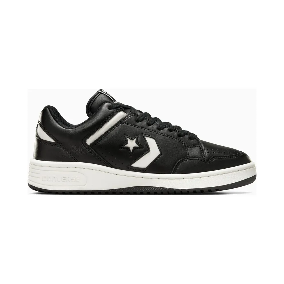 Converse Weapon Leather Black/Egret/Vintage White (A11572C)