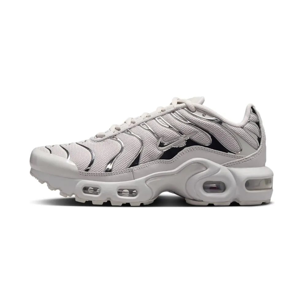 Nike Air Max Plus Light Iron Ore Gym Red Smoke Grey Metallic Silver (FZ0977-001)