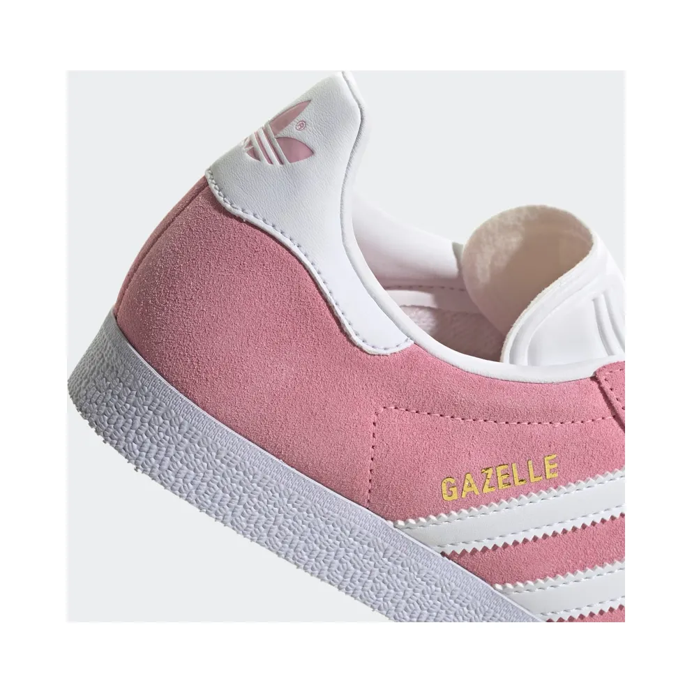 Adidas Gazelle Cloud White / Pink Glow / Gold Metallic (HQ4412)