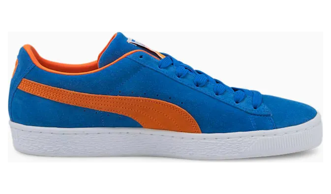 Puma Suede Teams Orange/Blue (380168-01)