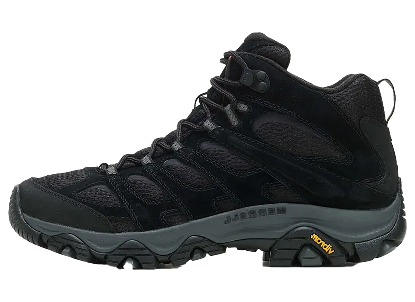 Merrell Moab 3 Mid Hiking Boots “Black” (J036561)