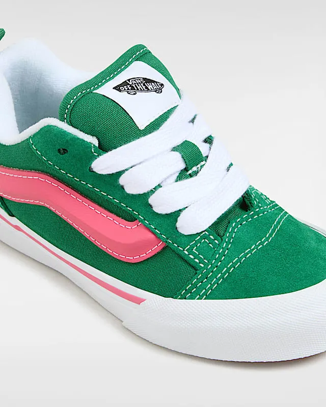 Vans Knu Skool PS “Green / Pink / White” (VN000CYUBOC)