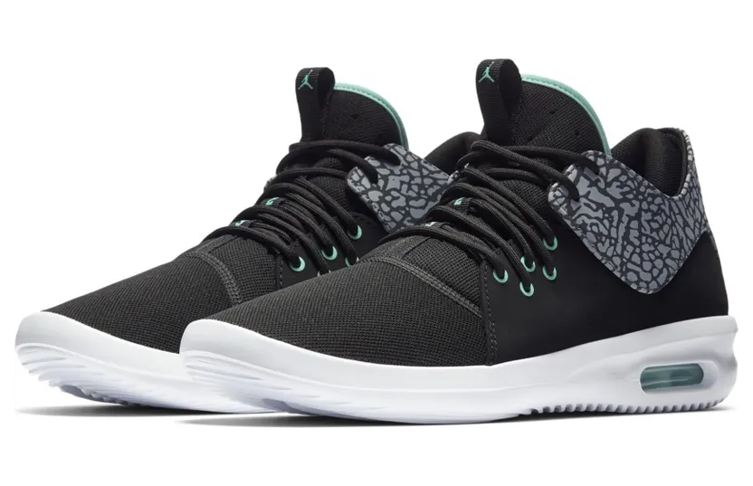 Jordan First Class Black Emerald Rise Cement Grey