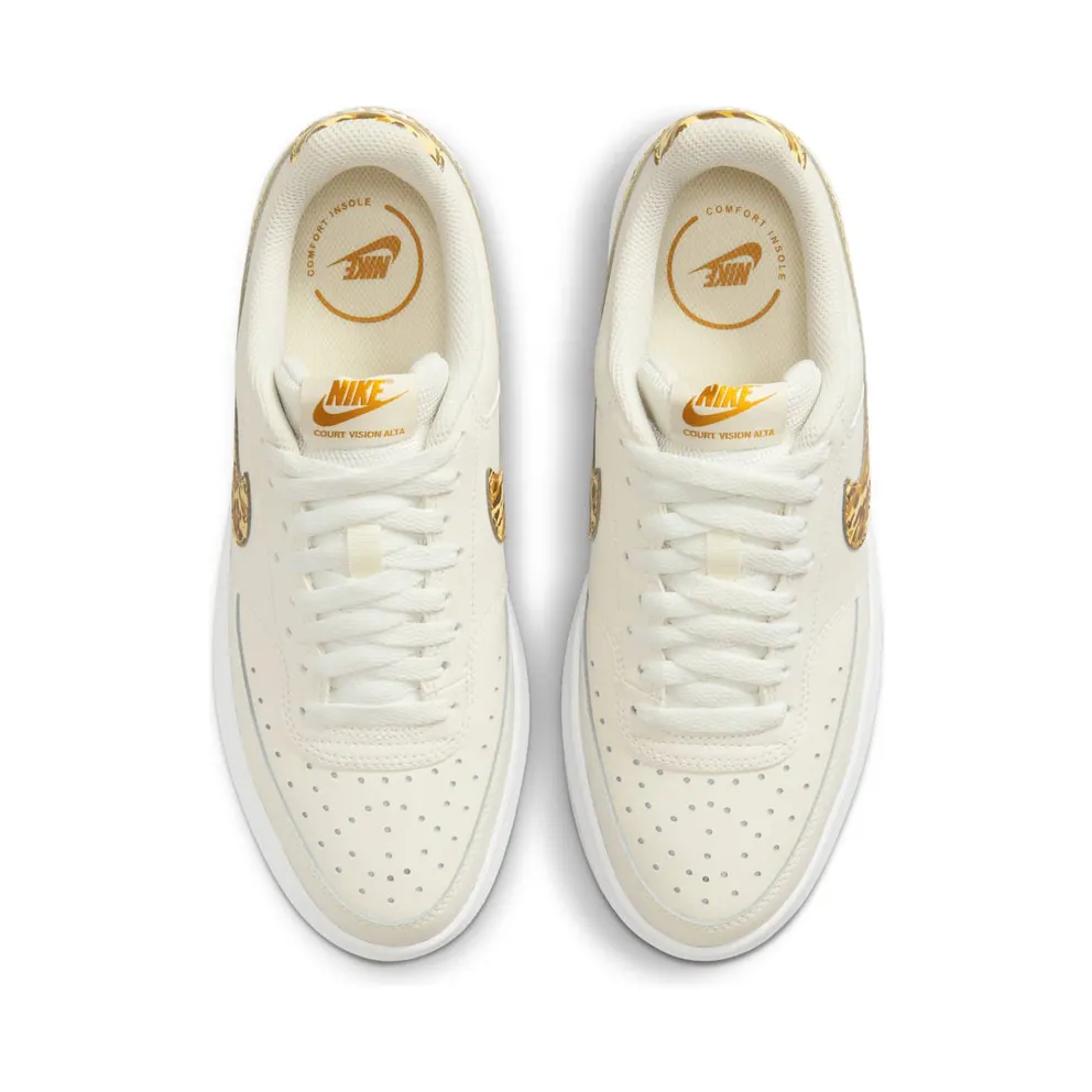 Nike Court Vision Alta Low Phantom Leopard (DM0113-004)