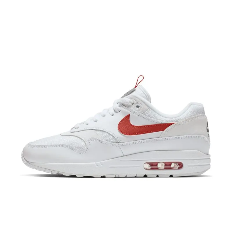 Nike Air Max 1 Tongue Tab White Team Orange White/Team Orange (CD1530-100)