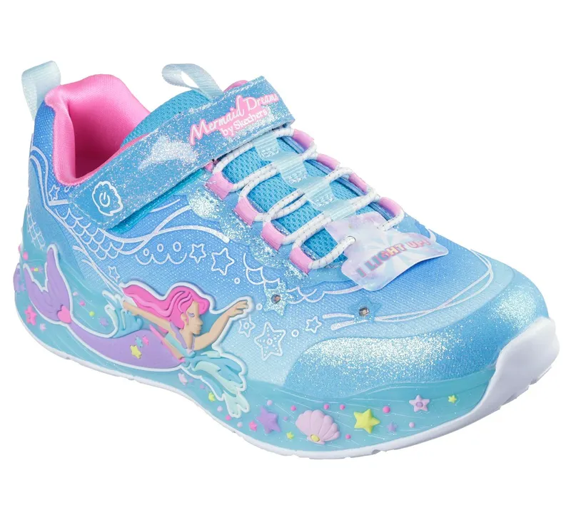 Skechers S-Lights: Mermaid Dreams Sneaker Blue