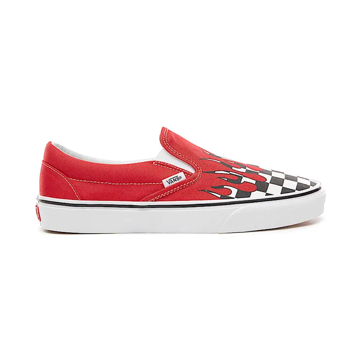 Vans Slip-On ‘Checker Flame’ Red/True White (VN0A38F7RX5)