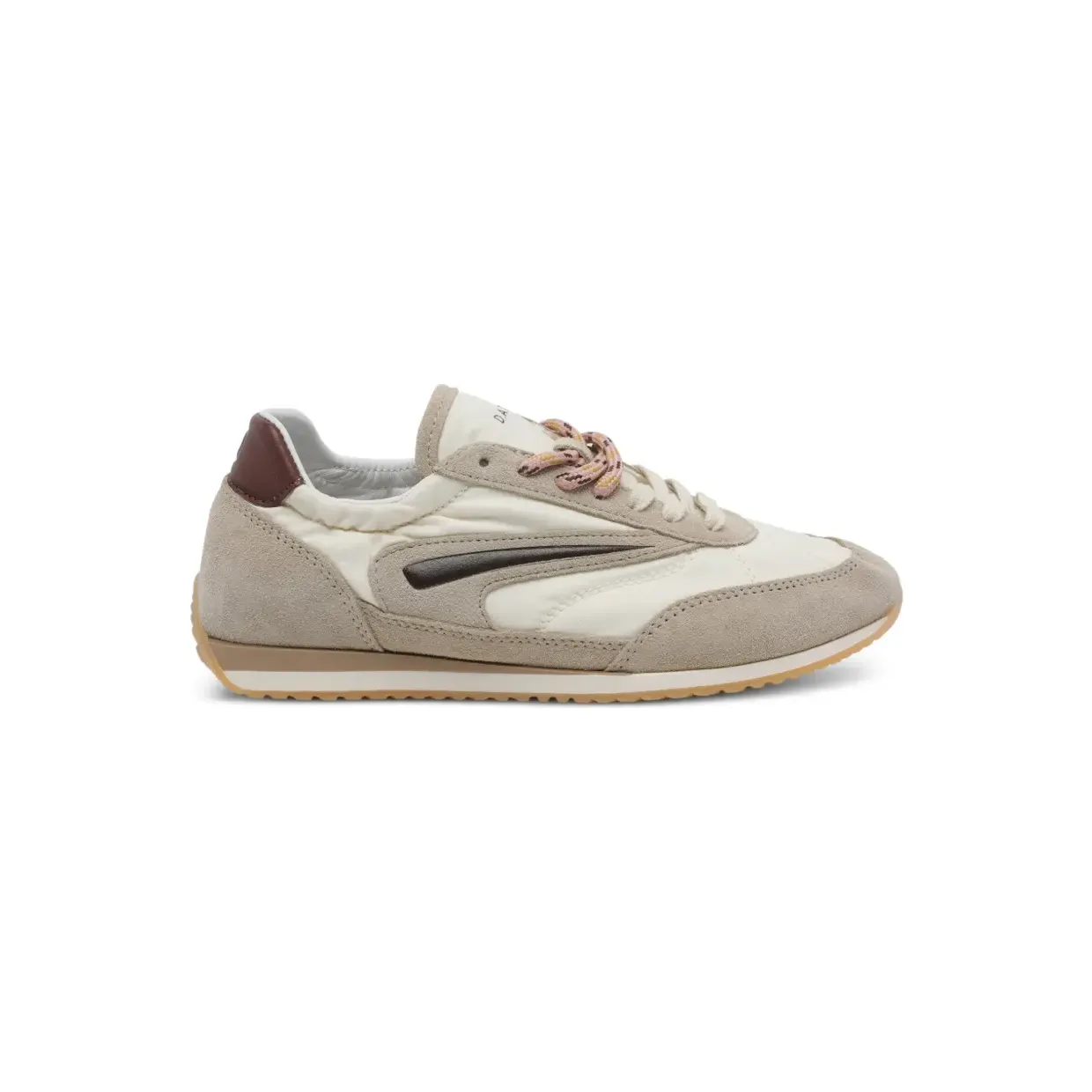 D.A.T.E. Athleta Sneakers aus Wildleder – Nude (W441ABCOIV)