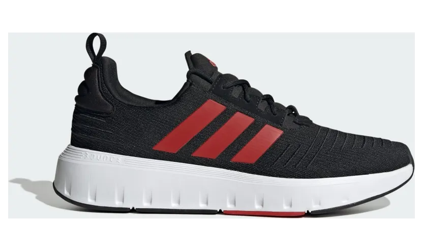 Adidas Swift Run 23 “Core Black / Better Scarlet” (IG4706)