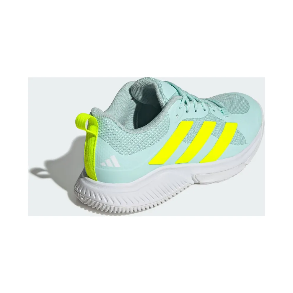 adidas Court Team Bounce 2.0 Dusky Petrol Lucid Pink (JR9571)