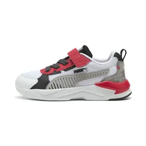 Puma X-Ray 3 MID 90s “Puma White / Gray Echo / For All Time Red” (405024_01)