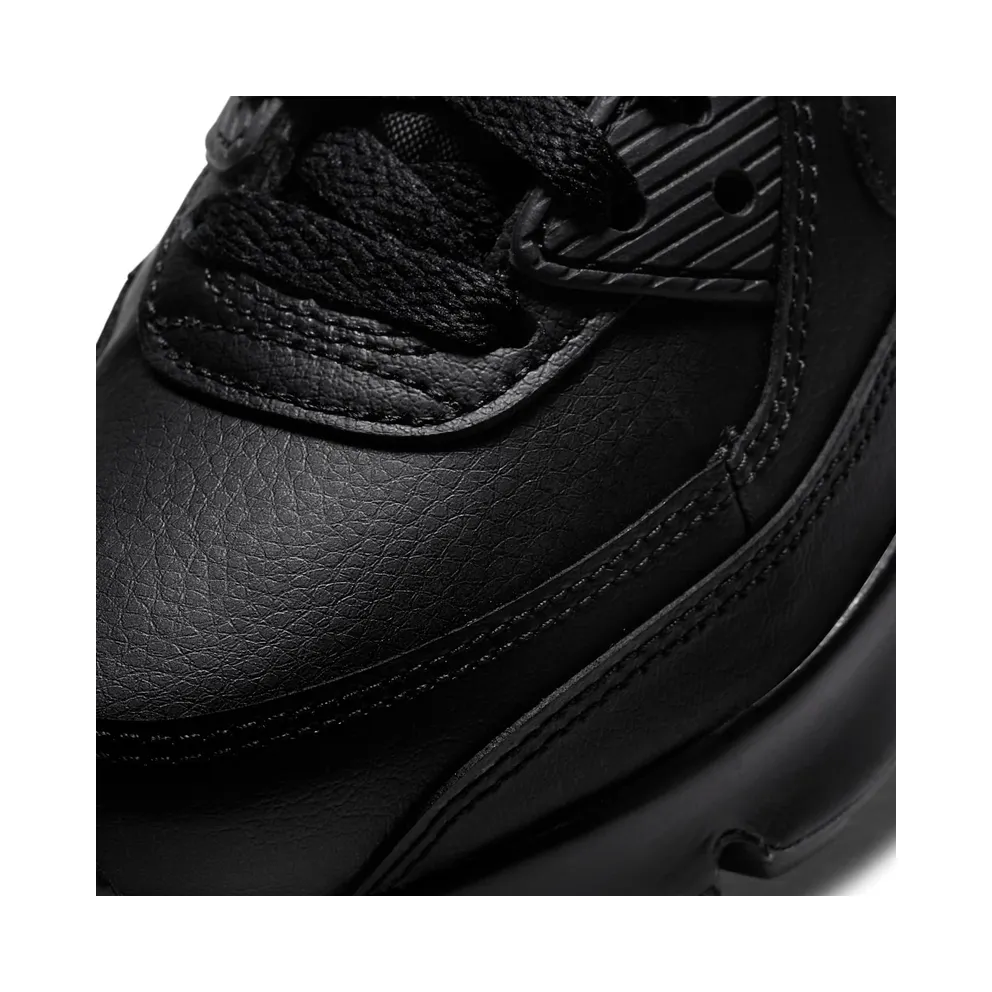 Nike Air Max 90 Black (PS) Black/Black/White (CD6867-001)