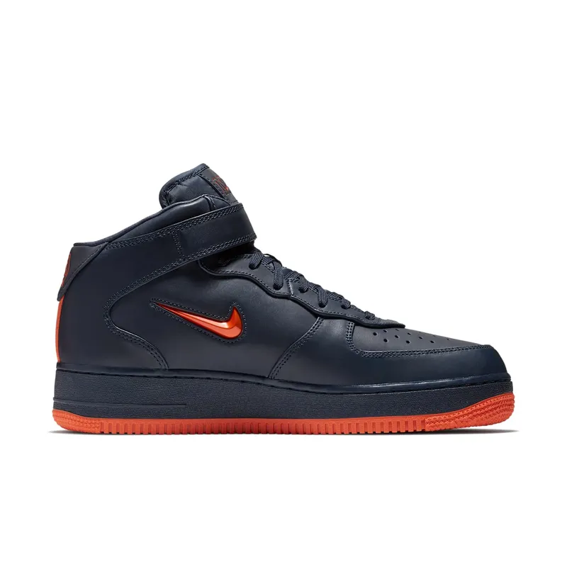 Nike Air Force 1 Mid NYC Obsidian Orange Obsidian/Brilliant Orange (AO1639-400)
