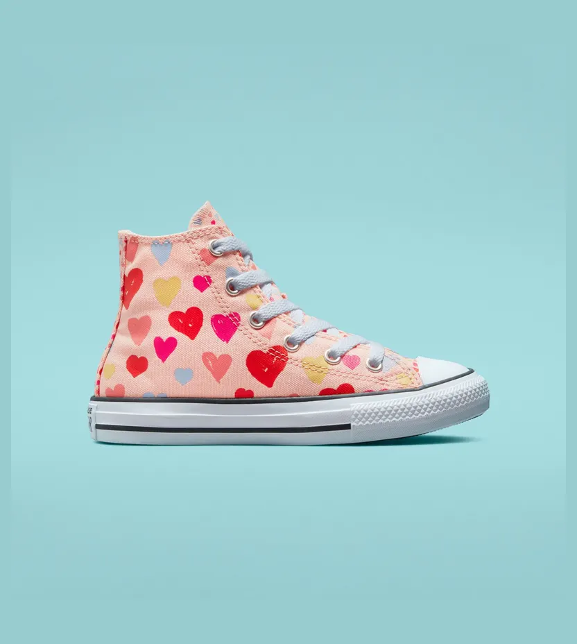 Converse Always On Hearts Chuck Taylor All Star Storm Pink/natural Ivory/wit (671608C)