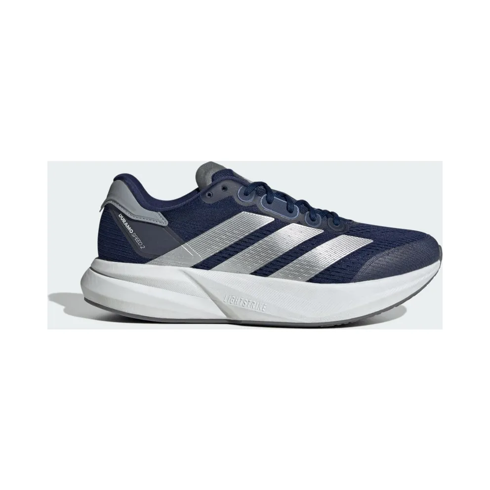 Adidas Duramo Speed 2 Running Shoes Dark Blue / Silver Metallic / Halo Silver (JS4415)