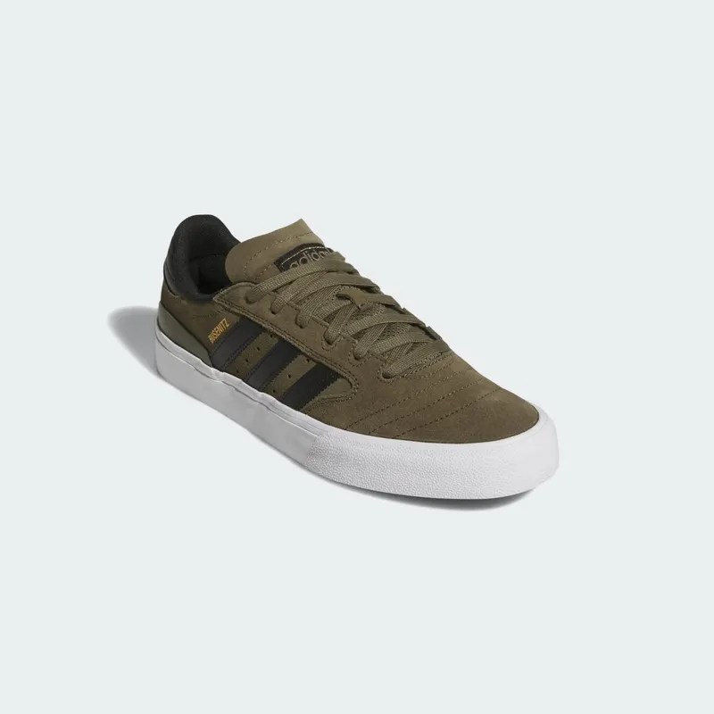 adidas Busenitz Vulc II Olive Strata Core Black Cloud White (JQ1027)