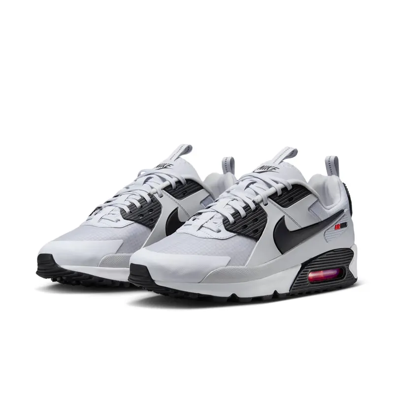 Nike Air Max 90 Pure Platinum/Bright Crimson/Black (IV5758-043)