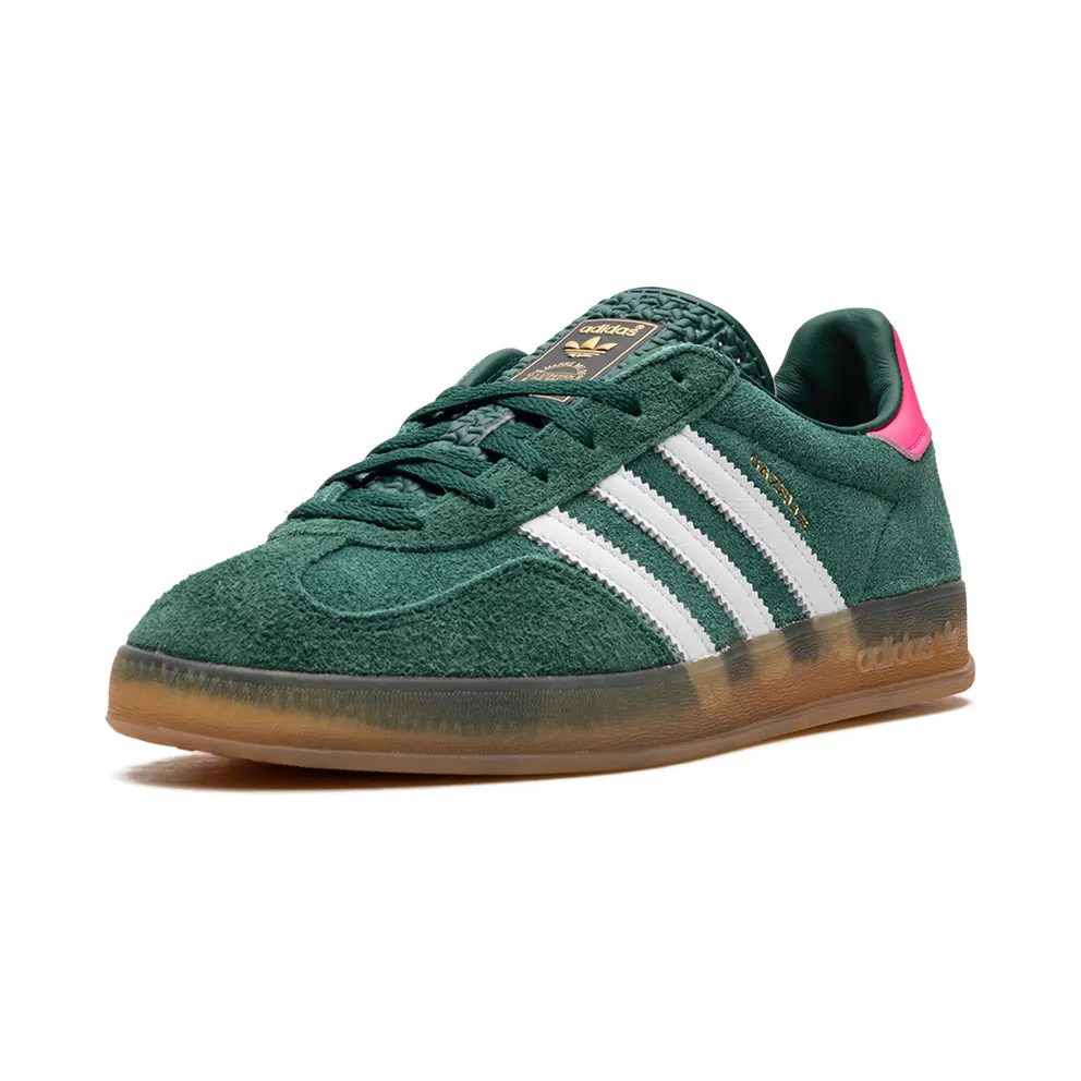 Adidas GAZELLE INDOOR “Collegiate Green / Lucid Pink” (IG5929)