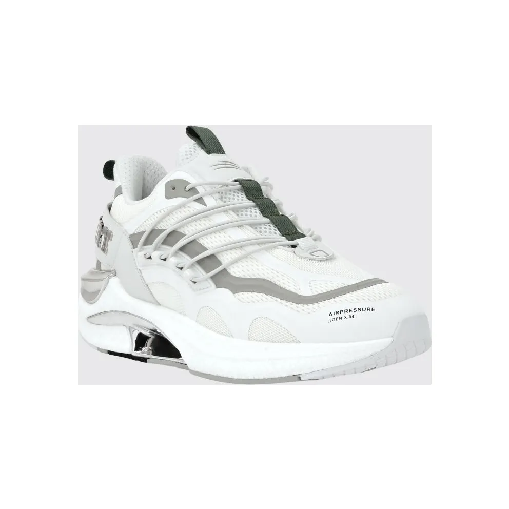 Plein Sport Air Pressure Gen. X.04 Low-Top in Mesh with Chunky Sole White (SAESUSC0736STE003N0105)