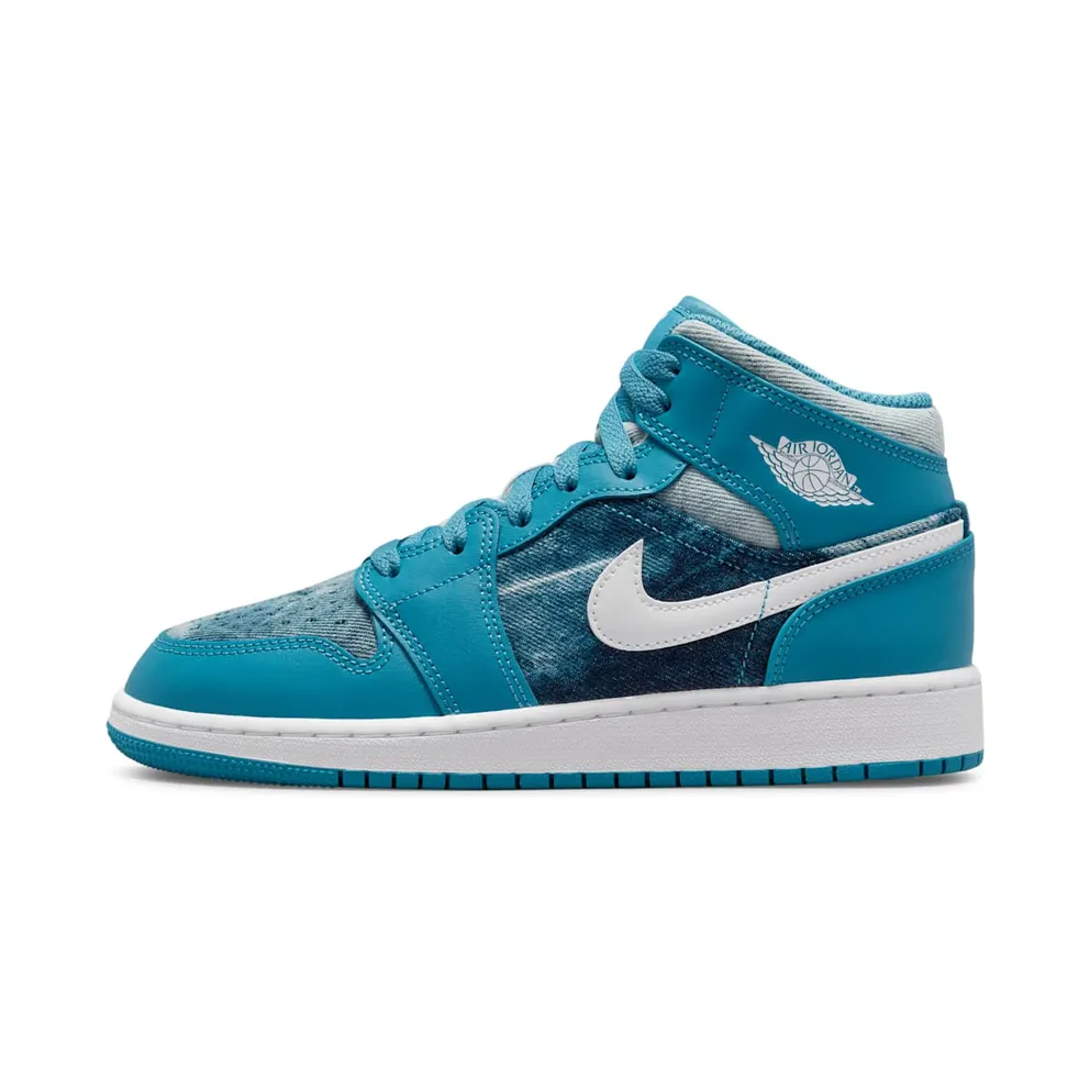 Air Jordan 1 Mid GS “Washed Denim” (DM8951-400)