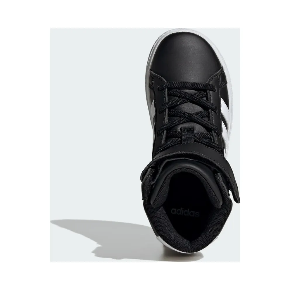 Adidas Grand Court Mid Kids Core Black / Cloud White / Core Black (IE3863)