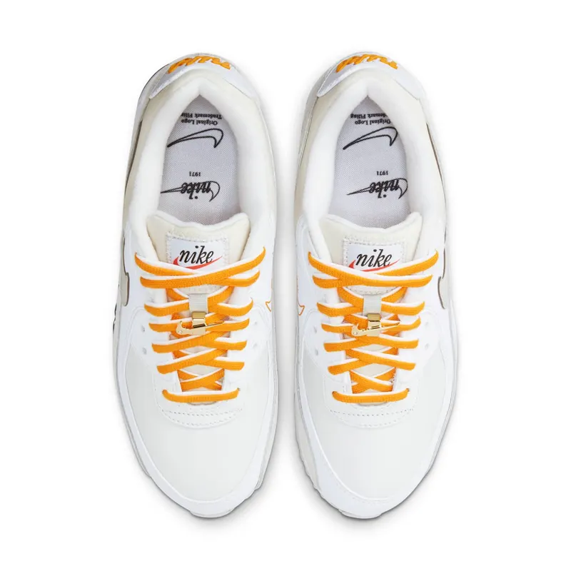 Nike Air Max 90 SE White – “White / University Gold / Sail / Light Bone” (DA8709-100)