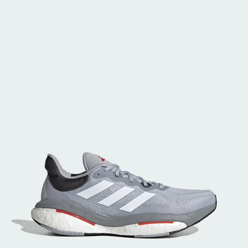 adidas SOLARGLIDE 6 Halo Silver / Cloud White / Better Scarlet (HP9813)